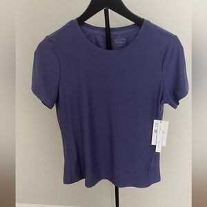 Athletic Works Women's Short Sleeve Tee in Deep Purple